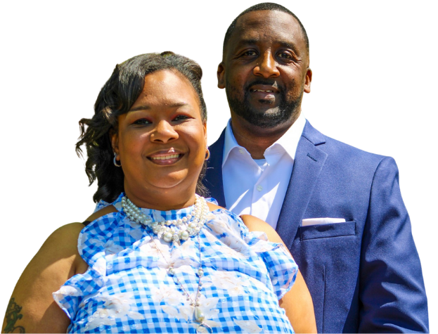 Pastor Terrence Battle and Lady Tricia Battle